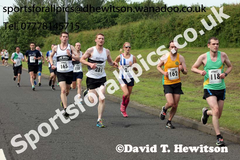 Newton Aycliffe 10k Road Race, County Durham. Photo: David T. Hewitson/Sports for All Pics
